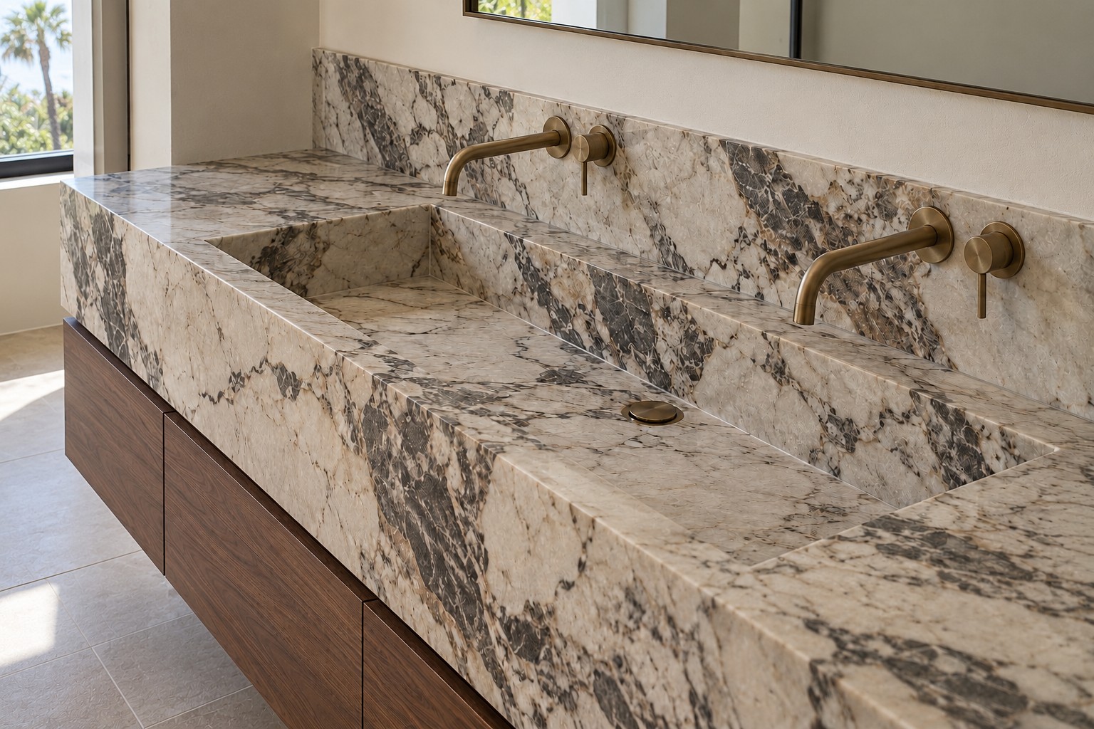 Sinks made from stone