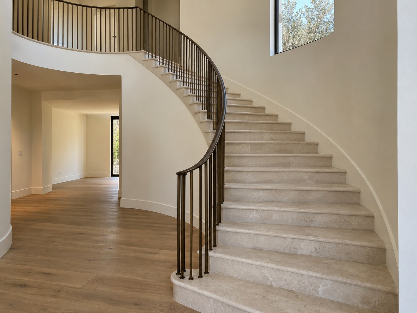 Spiral & curved staircases